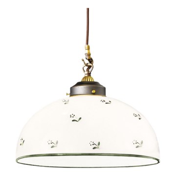 Lustră pe cablu Kolarz 731.32.28 NONNA 1xE27/75W/230V d. 36 cm verde