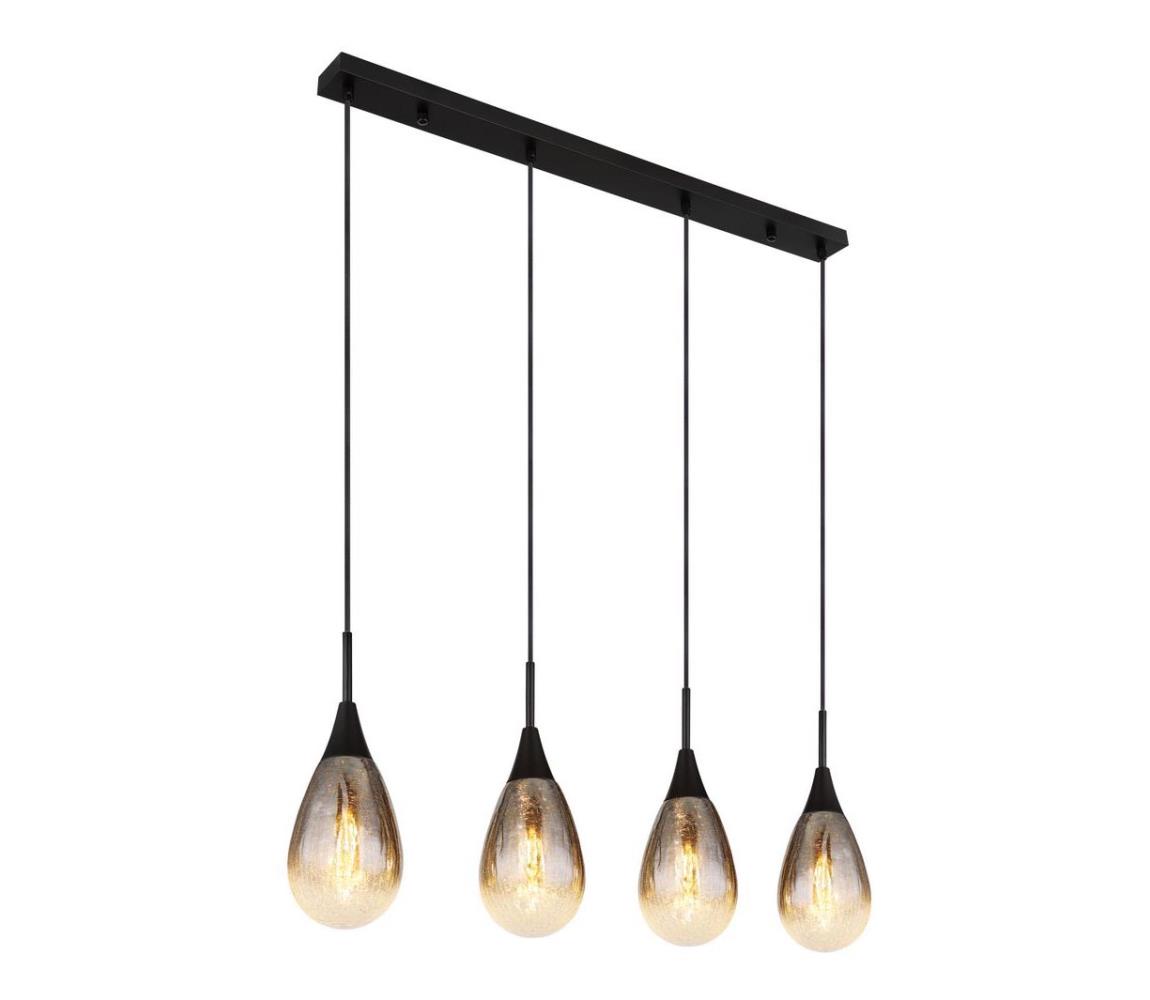 Lustră pe cablu KRYS 4xE14/9W/230V Globo 15576-4H