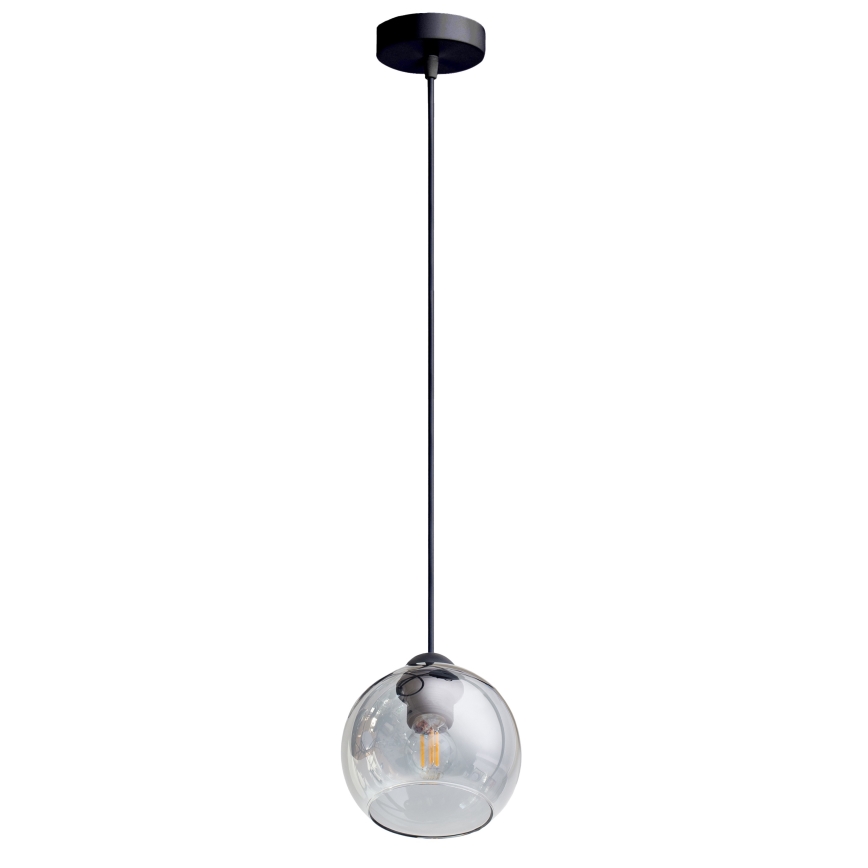 Lustră pe cablu LATIL 1xE27/60W/230V negru