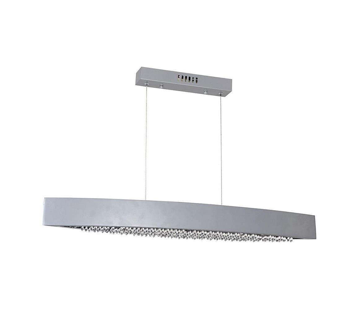 Lustră pe cablu LED de cristal BOCCA 1xLED/18W/230V