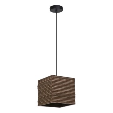 Lustră pe cablu Ledvance DECOR CARDBOARD 1xE27/15W/230V 25x25 cm