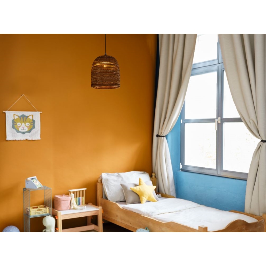 Lustră pe cablu Ledvance DECOR CARDBOARD 1xE27/15W/230V d. 25 cm