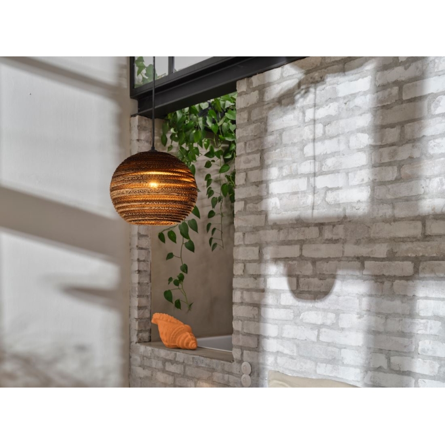 Lustră pe cablu Ledvance DECOR CARDBOARD 1xE27/15W/230V d. 26 cm