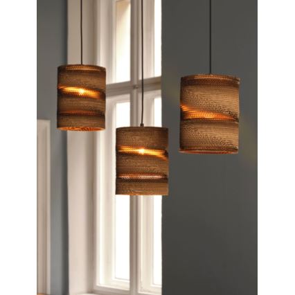 Lustră pe cablu Ledvance DECOR CARDBOARD 3xE27/15W/230V