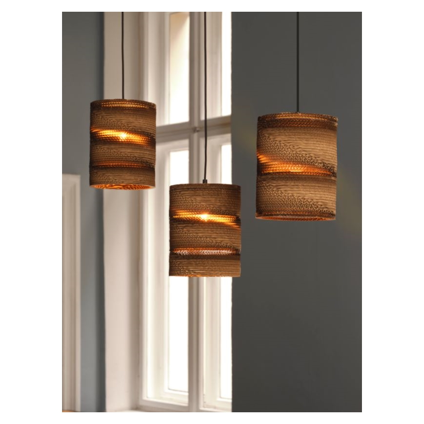 Lustră pe cablu Ledvance DECOR CARDBOARD 3xE27/15W/230V