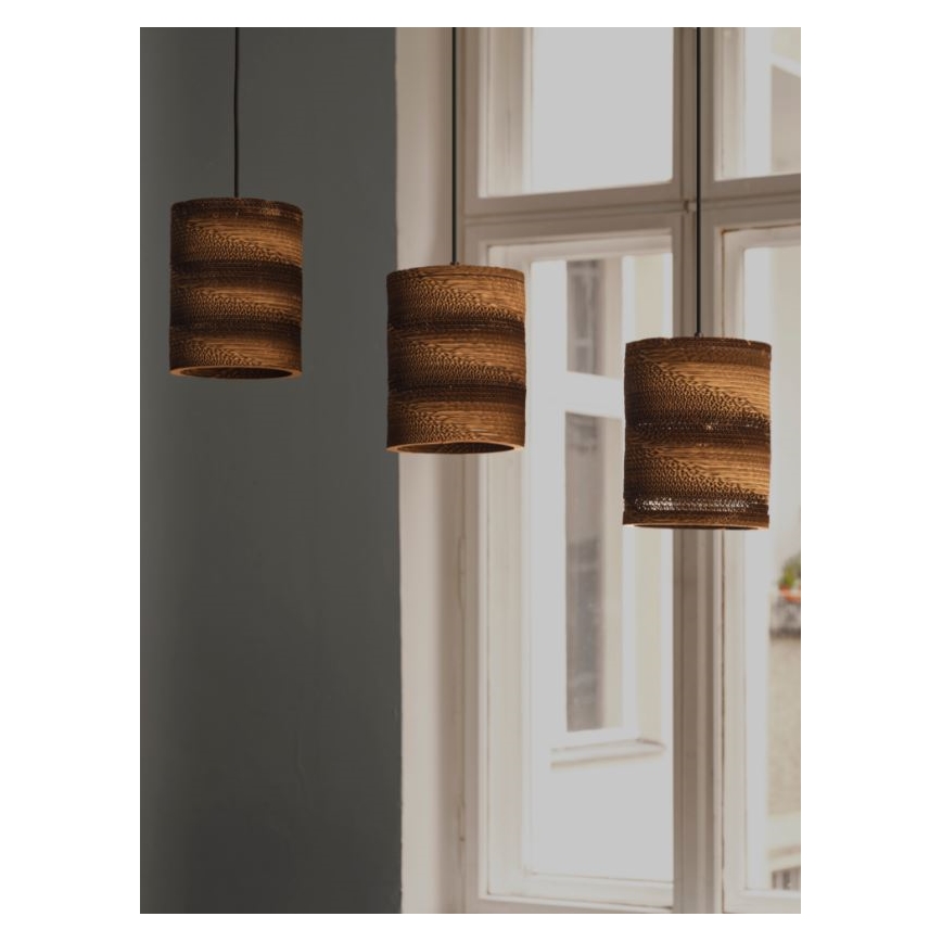 Lustră pe cablu Ledvance DECOR CARDBOARD 3xE27/15W/230V