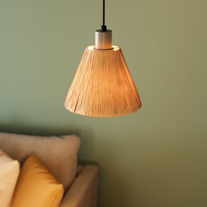 Lustră pe cablu Ledvance DECOR RAFFIA 1xE27/15W/230V