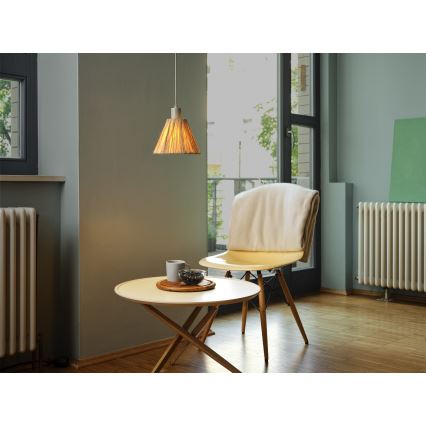 Lustră pe cablu Ledvance DECOR RAFFIA 1xE27/15W/230V
