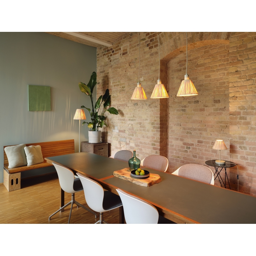 Lustră pe cablu Ledvance DECOR RAFFIA 1xE27/15W/230V