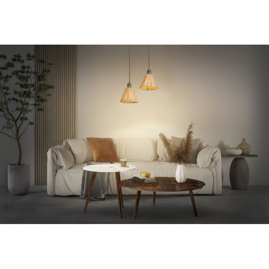 Lustră pe cablu Ledvance DECOR RAFFIA 1xE27/15W/230V