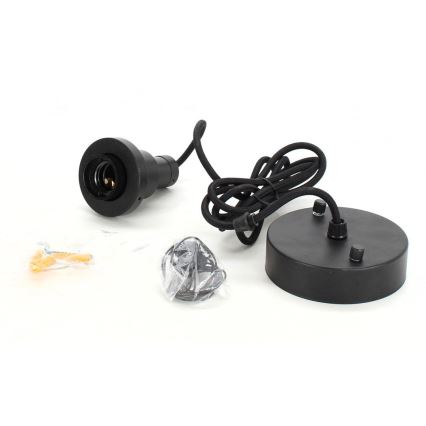 Lustră pe cablu Ledvance PENDULUM 1xE27/60W/230V neagră