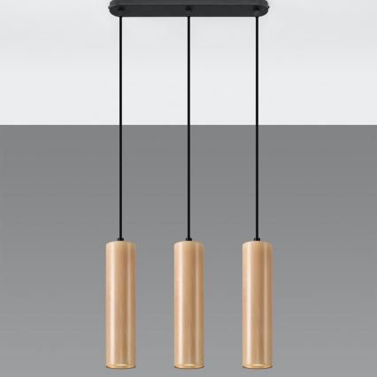 Lustră pe cablu LINO 3xGU10/40W/230V