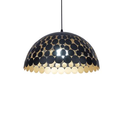 Lustră pe cablu LISA BLACK 1xE27/60W/230V