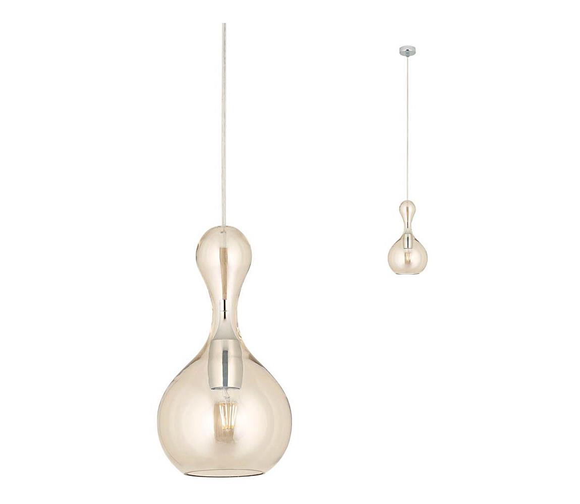 Lustră pe cablu LOB 1xE27/42W/230V d. 18 cm bej Redo 01-2255