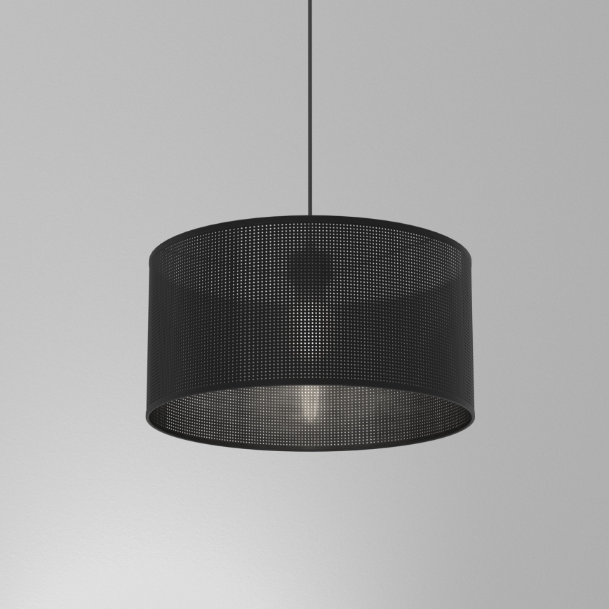 Lustră pe cablu LOFT SHADE 1xE27/60W/230V d. 40 cm neagră