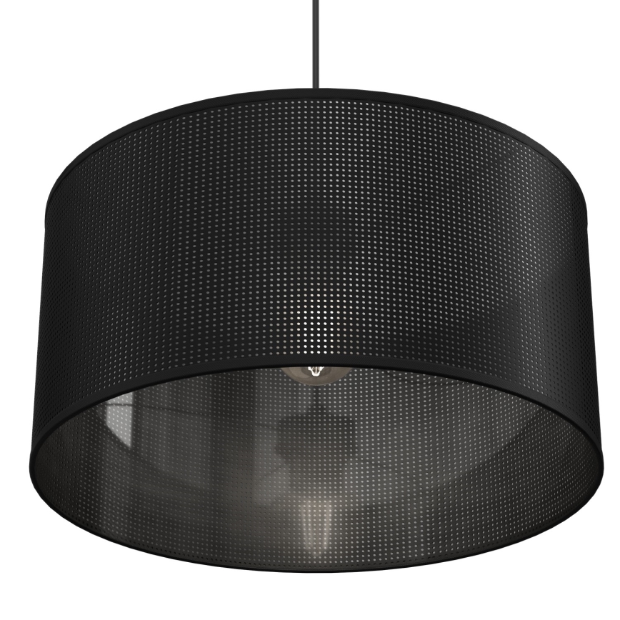 Lustră pe cablu LOFT SHADE 1xE27/60W/230V d. 40 cm neagră