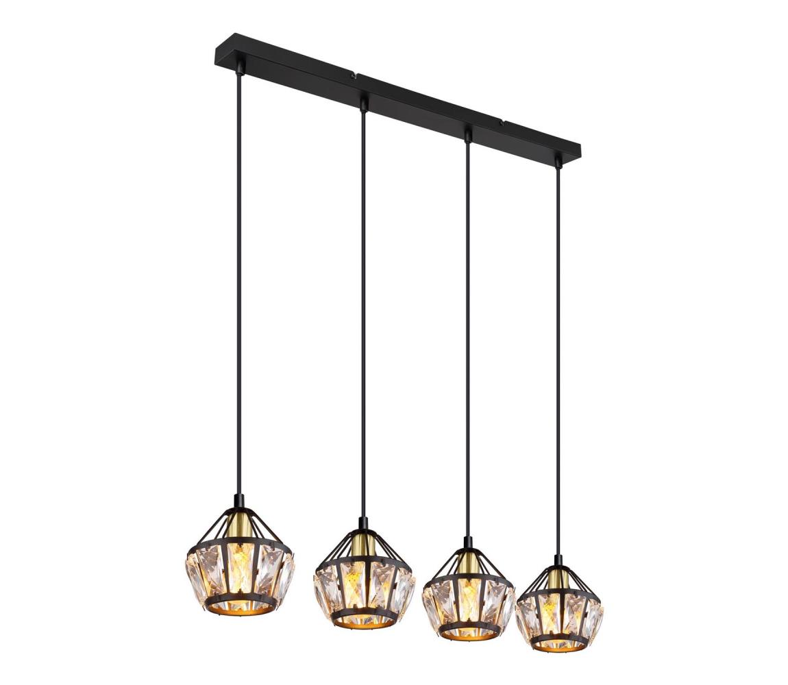 Lustră pe cablu LOIS 4xE14/40W/230V Globo 54359-4H