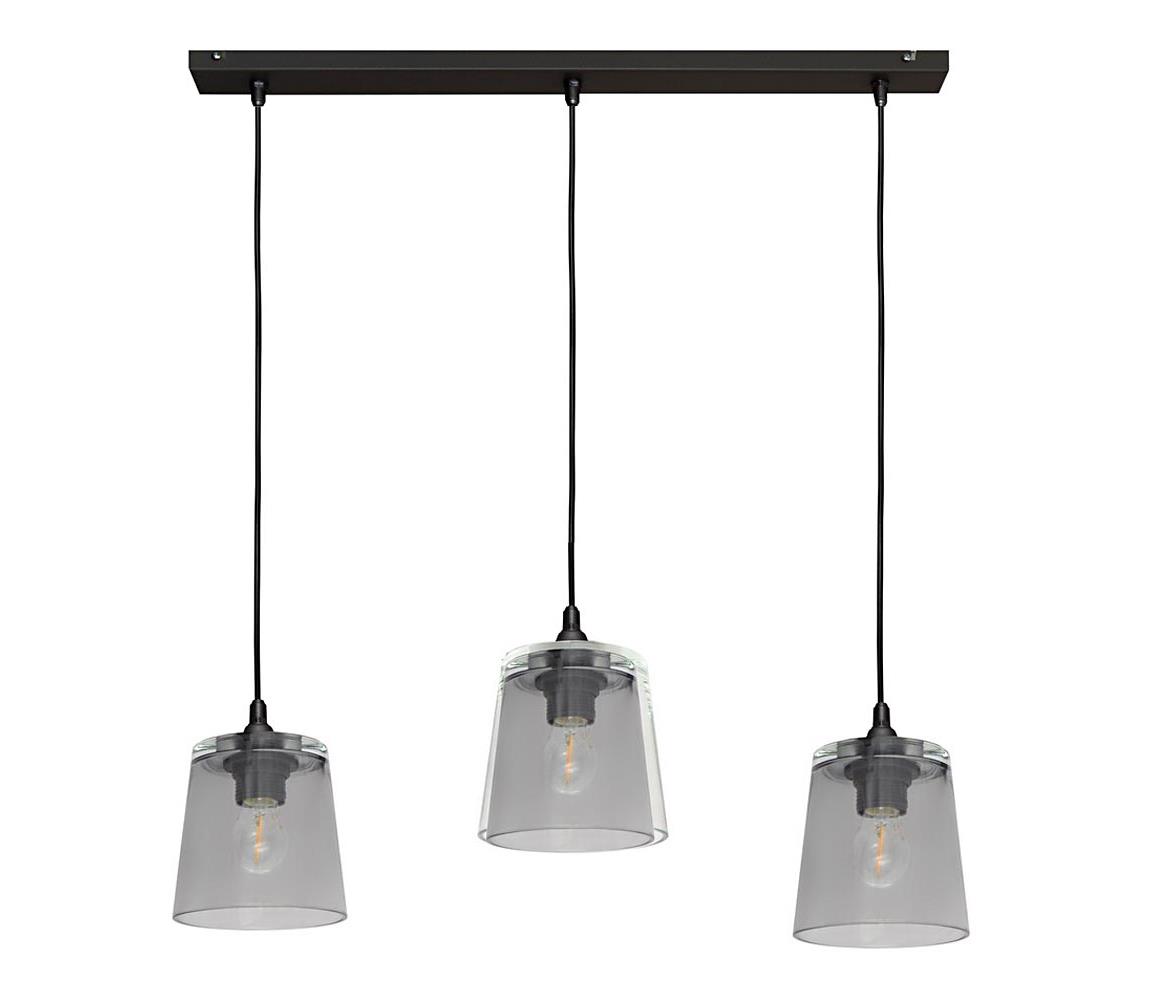 Lustră pe cablu LUCEA 3xE27/60W/230V