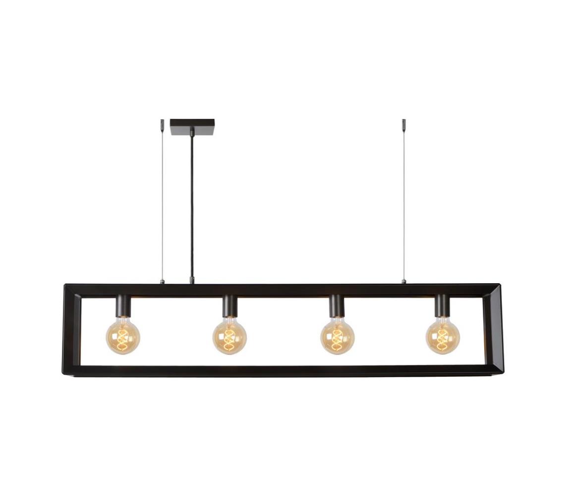 Lustră pe cablu Lucide 73402/04/15 THOR 4×E27/60W/230V