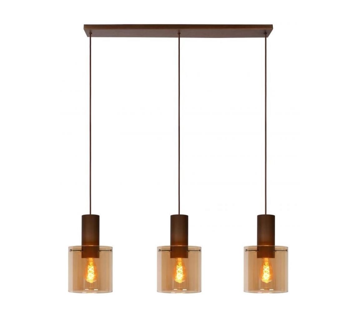 Lustră pe cablu Lucide 74405/03/62 TOLEDO 3×E27/40W/230V