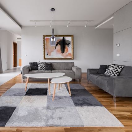 Lustră pe cablu LUGANO 1xE14/40W/230V gri