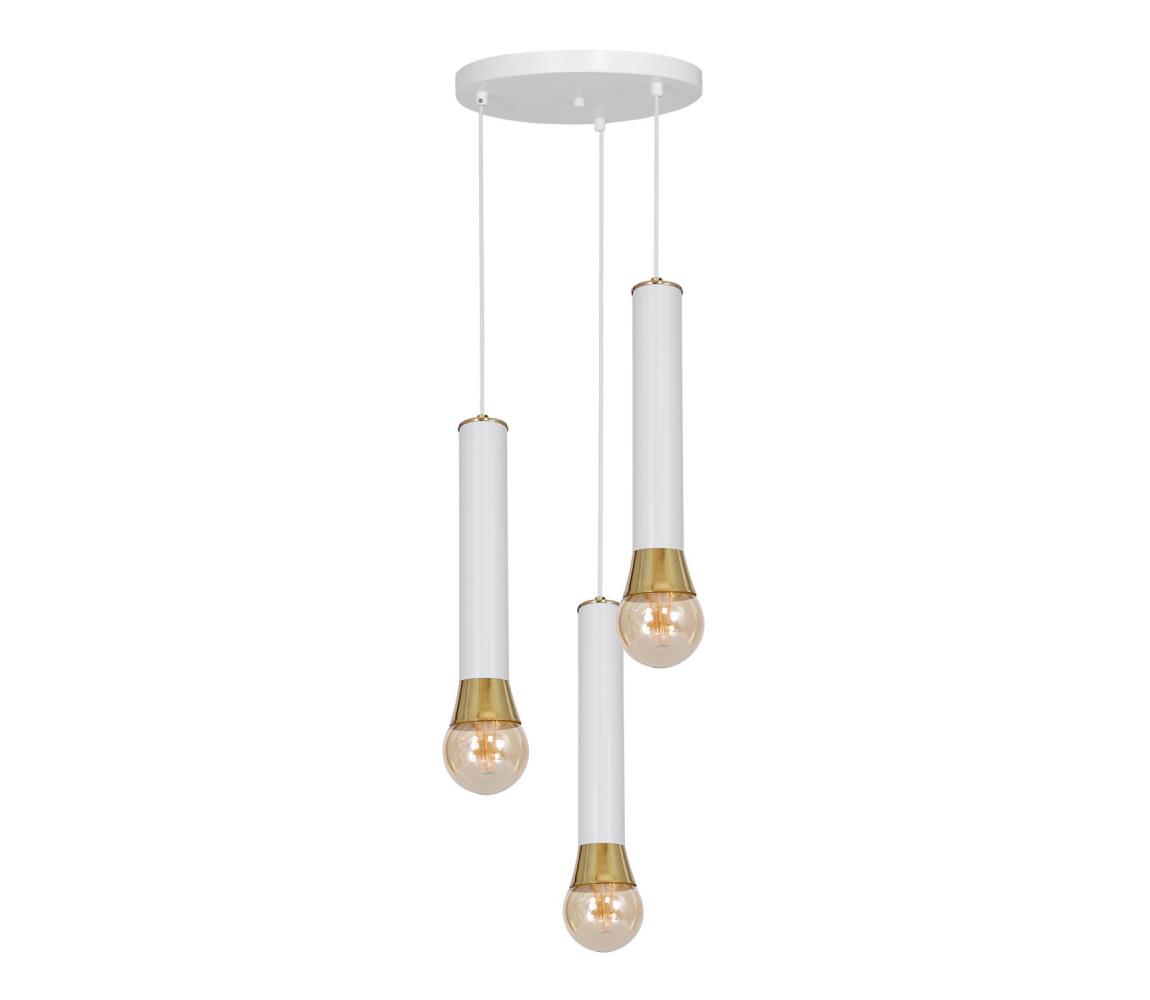 Lustră pe cablu LUNAE 3xE27/60W/230V