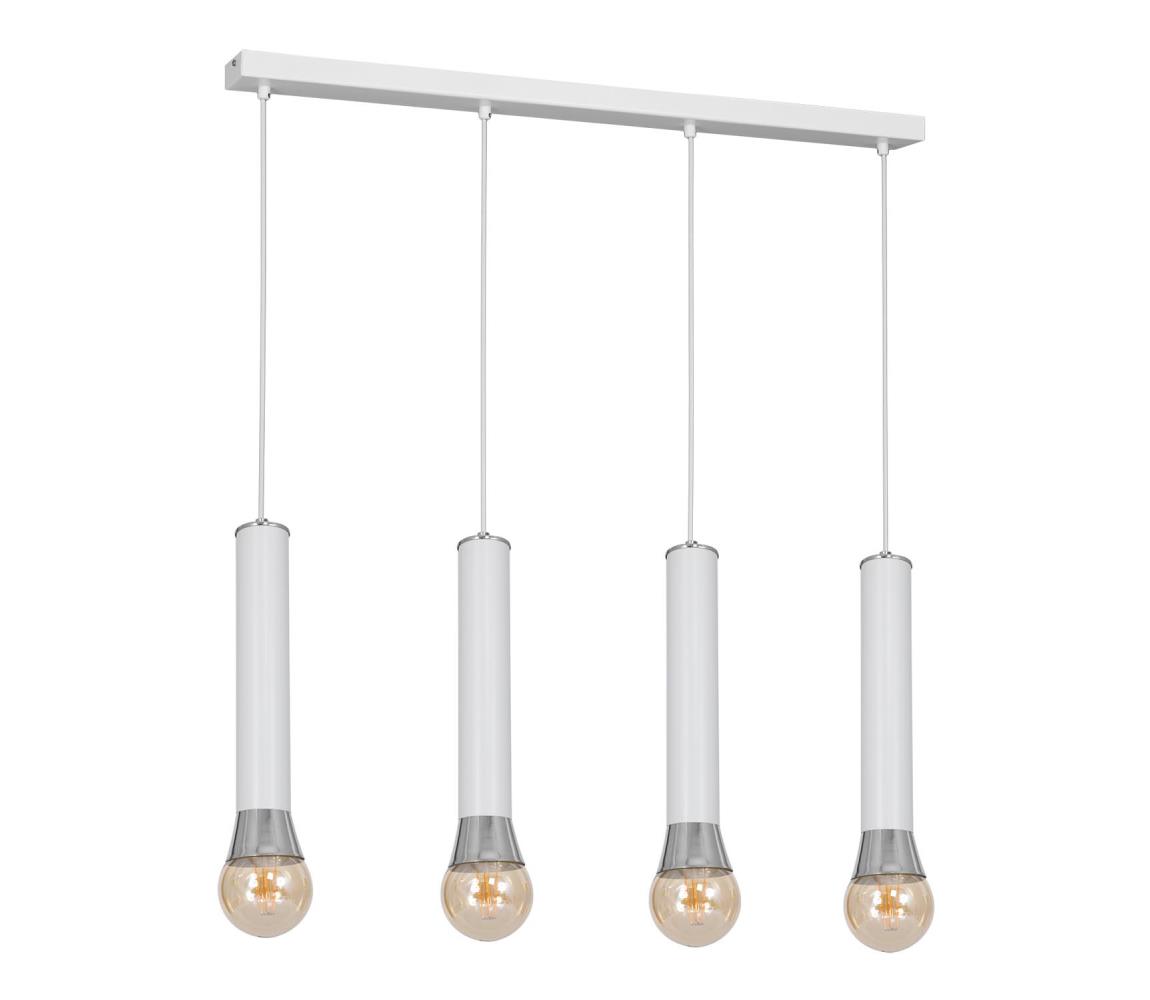 Lustră pe cablu LUNAE 4xE27/60W/230V