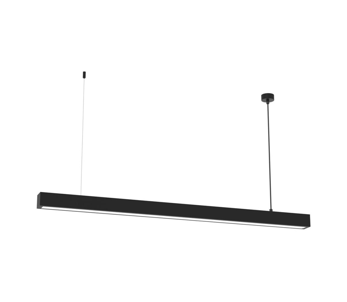 Lustră pe cablu LUNGO T8 1xG13/18W/230V neagră
