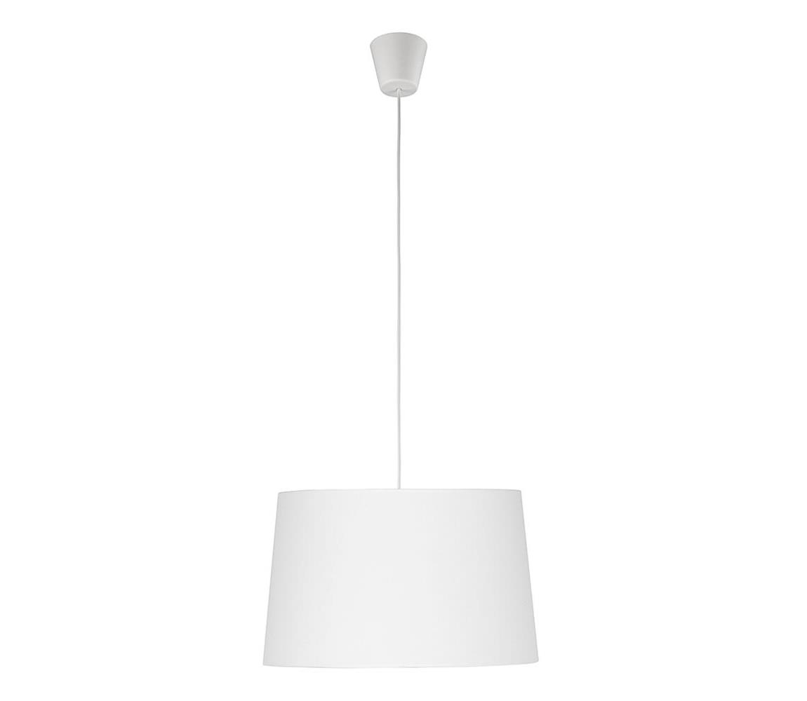 Lustră pe cablu MAJA 1xE27/25W/230V albă