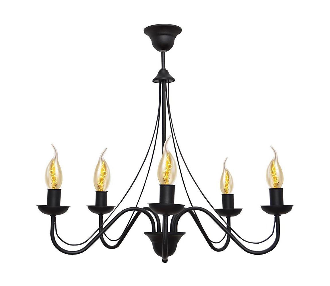 Lustră pe cablu MALBO II 5xE14/60W/230V