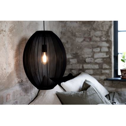 Lustră pe cablu Markslöjd 108795 FORENCE 1xE27/40W/230V negru