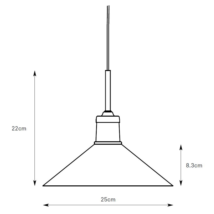 Lustră pe cablu Markslöjd 108867 VELA 1xE27/40W/230V alamă/alb