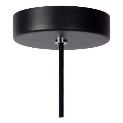 Lustră pe cablu MASSON 1xE27/40W/230V galbenă Lucide 74309/01/34