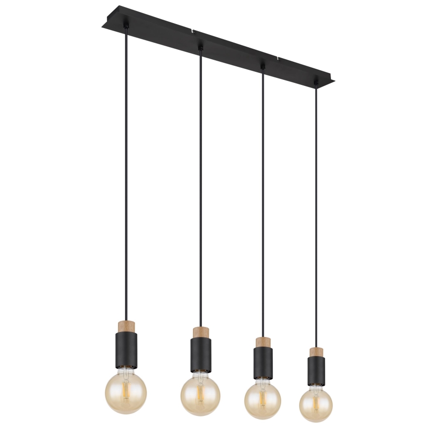 Lustră pe cablu 4xE27/40W/230V Globo