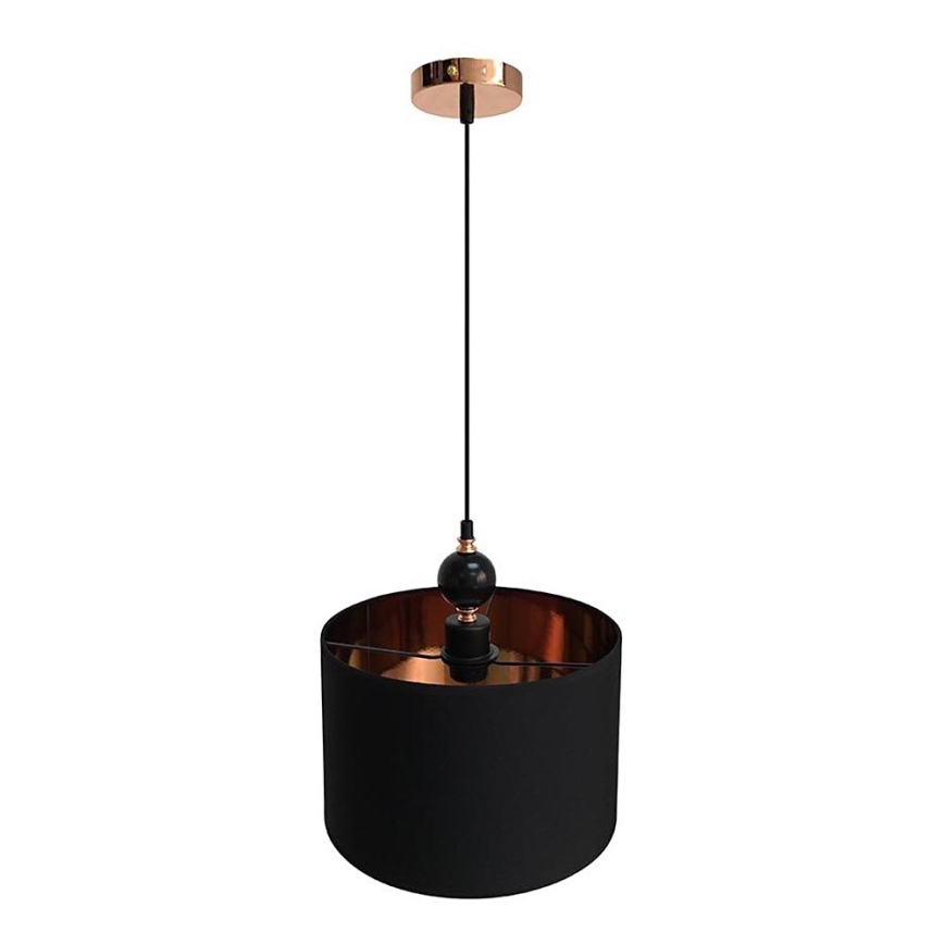 Lustră pe cablu MELBA 1xE27/60W/230V negru