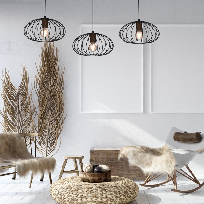 Lustră pe cablu MERIDIANO 3xE27/60W/230V