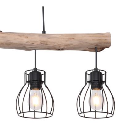 Lustră pe cablu 4xE27/40W/230V Globo