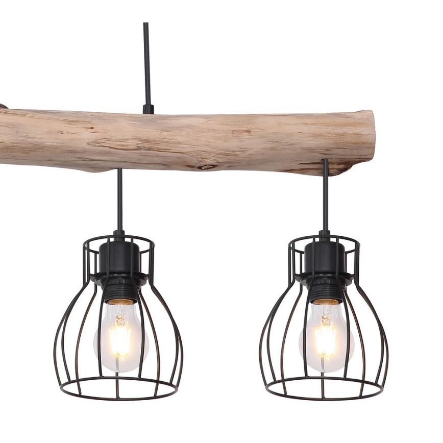 Lustră pe cablu 4xE27/40W/230V Globo