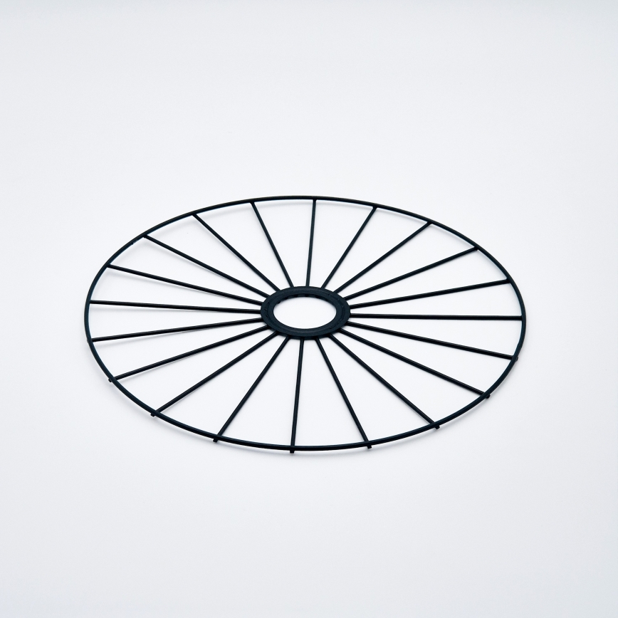 Lustră pe cablu MONTANA 1xE27/15W/230V d. 30 cm negru