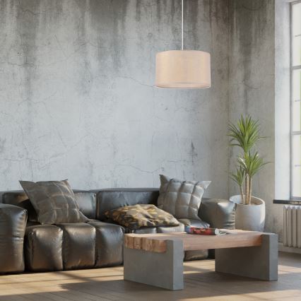 Lustră pe cablu MONTE 1xE27/60W/230V auriu