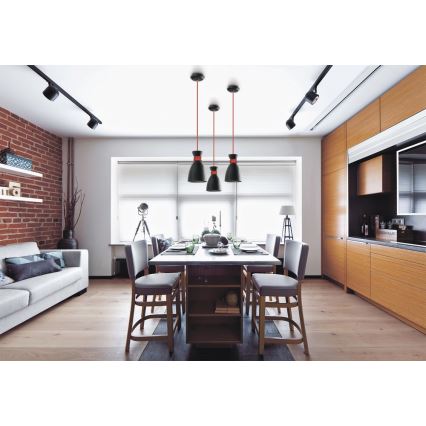 Lustră pe cablu NAOMI 1xE27/60W/230V