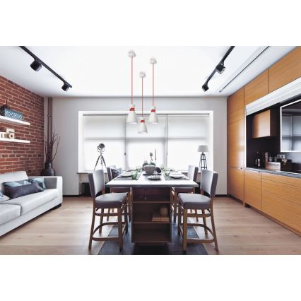 Lustră pe cablu NAOMI 1xE27/60W/230V