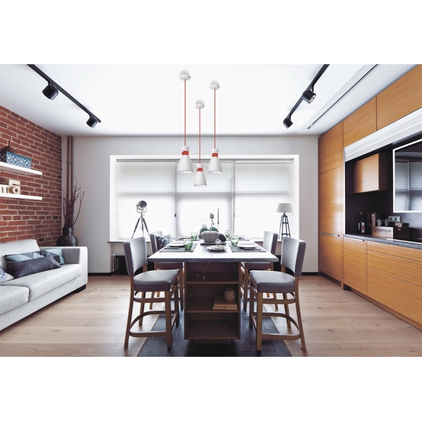 Lustră pe cablu NAOMI 1xE27/60W/230V