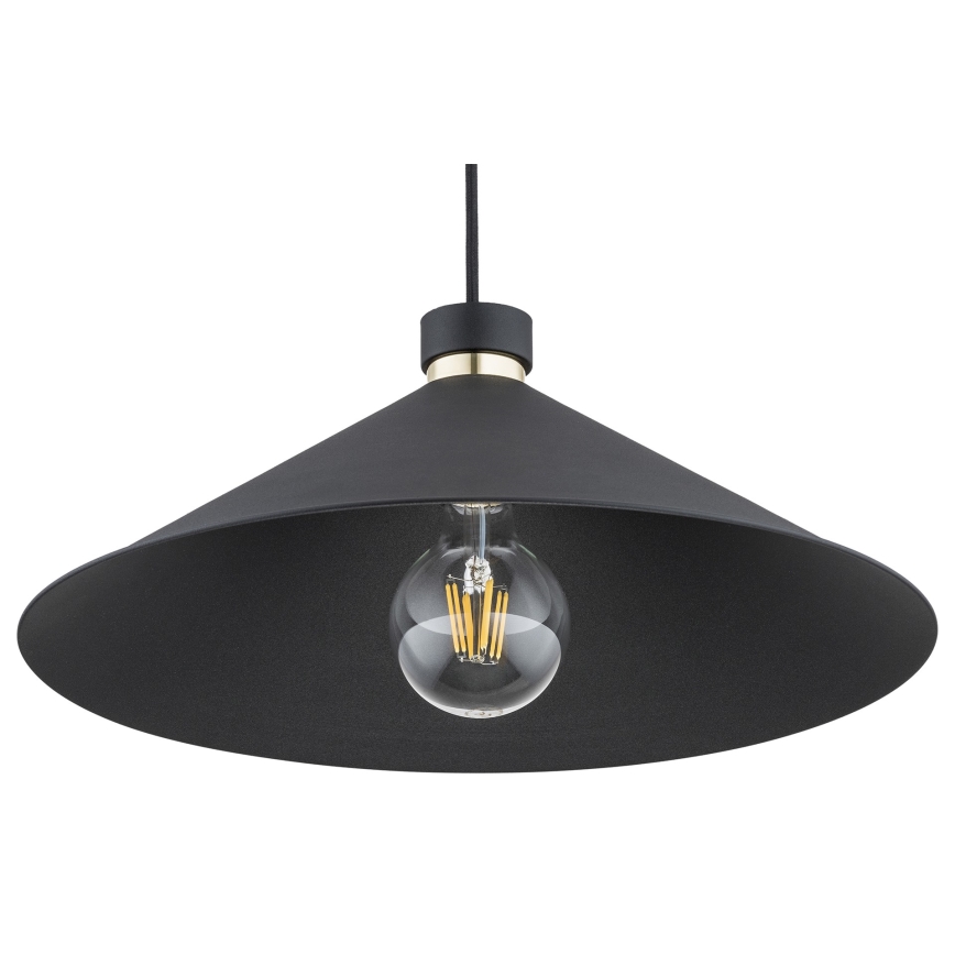 Lustră pe cablu NASHVILLE 1xE27/15W/230V neagră Argon 4695