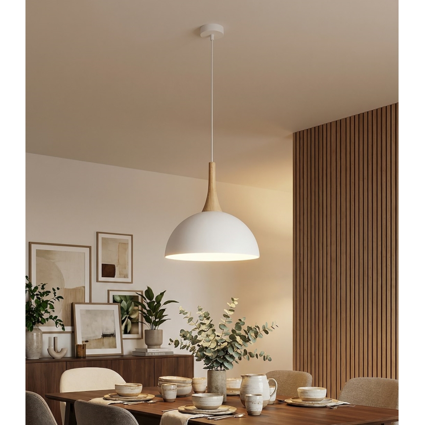 Lustră pe cablu NAUTICA 1xGX53/12W/230V, albă