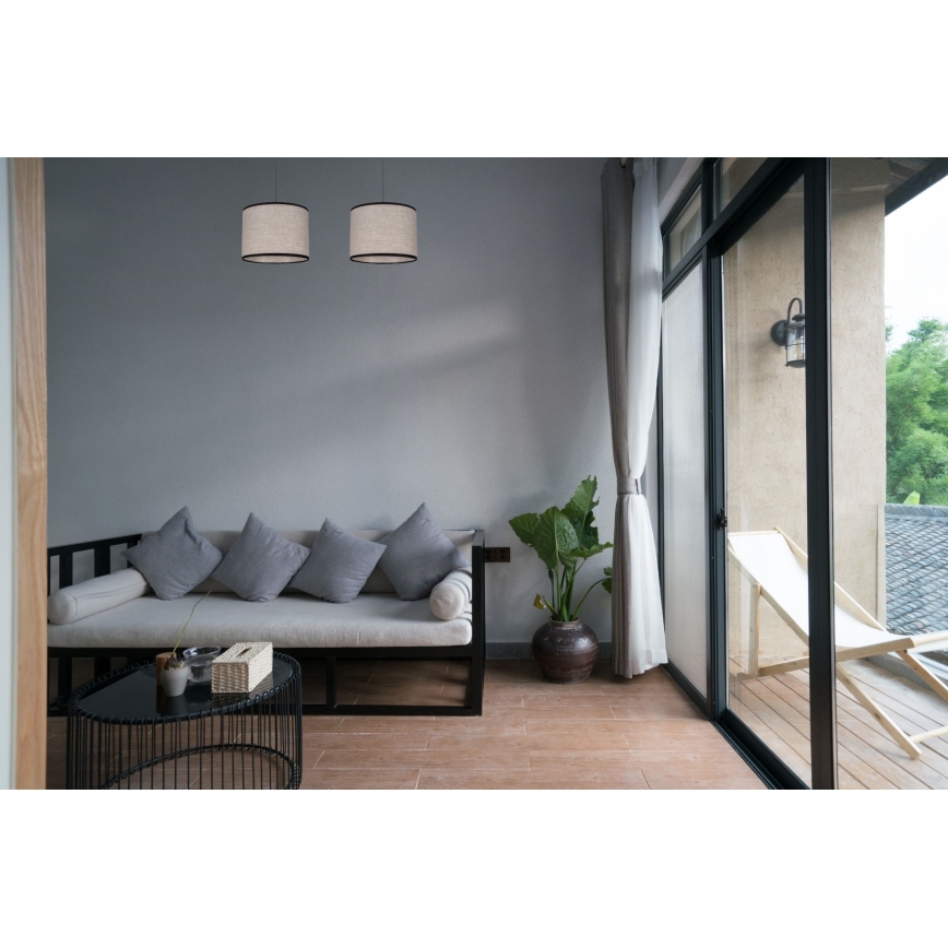 Lustră pe cablu NEXO 2xE27/60W/230V