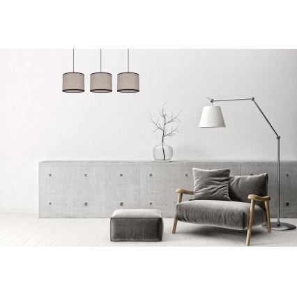 Lustră pe cablu NEXO 3xE27/60W/230V