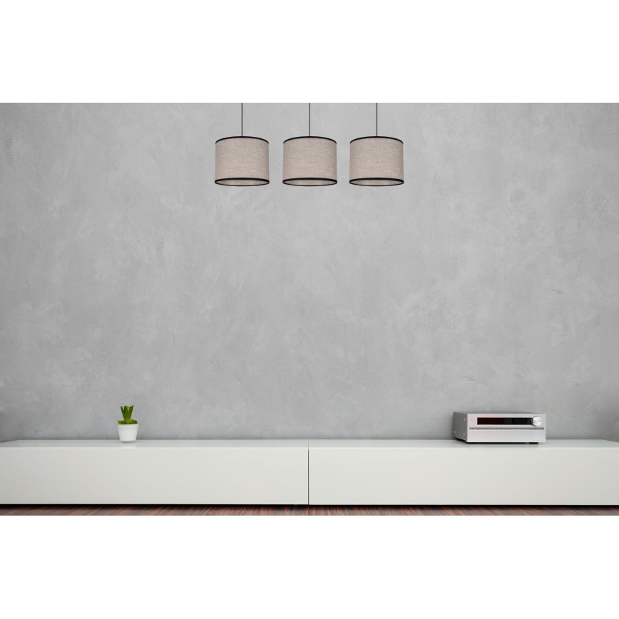 Lustră pe cablu NEXO 3xE27/60W/230V
