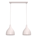 Lustră pe cablu NOAK CLASSIC 2xE27/15W/230V, crem