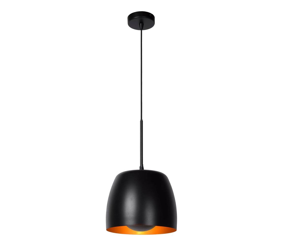 Lustră pe cablu NOLAN 1xE27/40W/230V neagră Lucide 30488/01/30